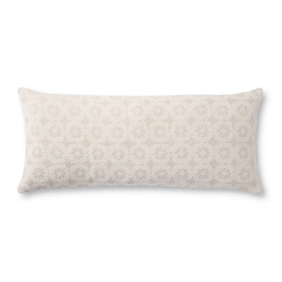 Oreiller Magnolia Home par Joanna Gaines X Loloi Ava Ivory