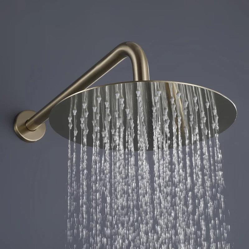 All-In-One Kit with Rough in-Valve, Brushed Gold