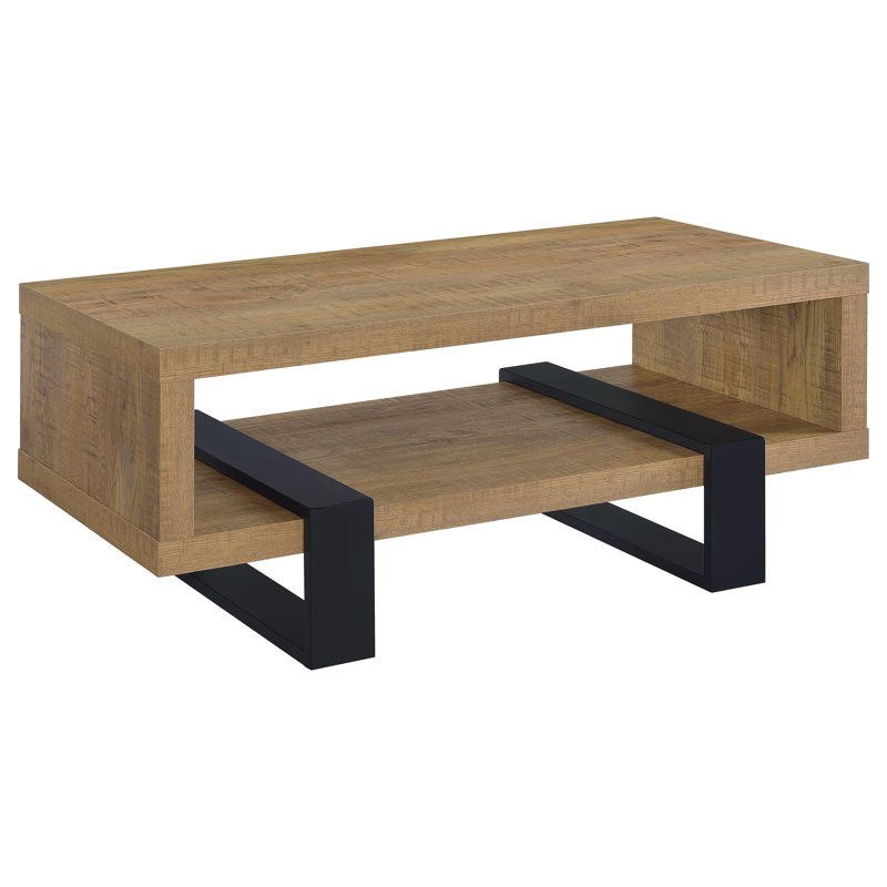 Dinard Engineered Wood Cocktail Coffee Table Mango, Mango