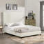 Lit plateforme tapissier Boucle-319865447