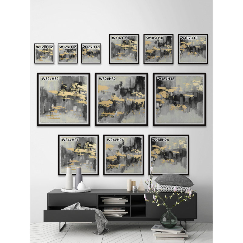 Golden Dusk par Parvez Taj - cadre photo 3 pièces, impression multi-pièces, H 32 po x l 32 po x P 1,5 po