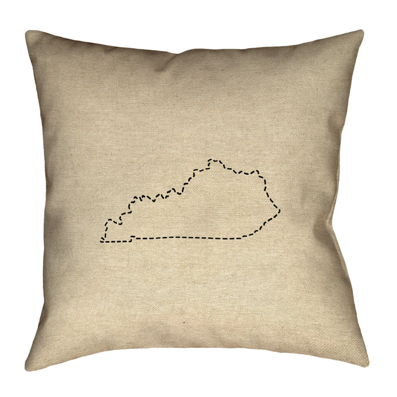 Coussin à double face avec fermeture à glissière Katelyn Smith, 14 po x 14 po, Imprimé double face en simili suède