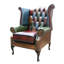 88Cm Wide Tufted Wingback Chair-75262728
