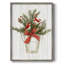 «Christmas Holiday Art», reproduction encadrée en bois massif-537907807