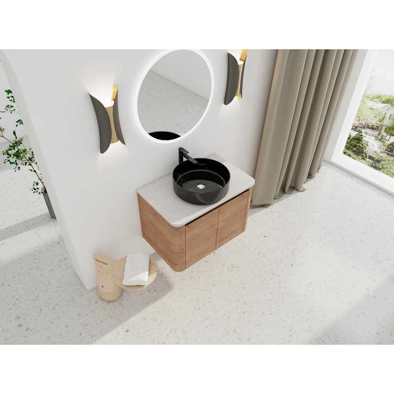 Wall-Mounted Bathroom Vanity