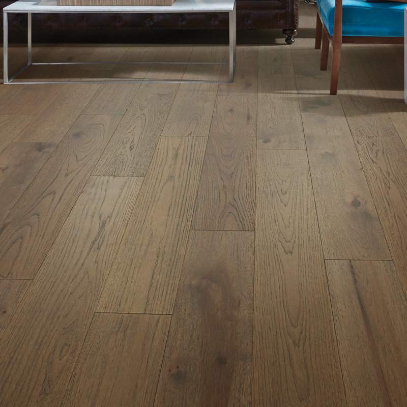 Parquet en bois d'ingénierie de 3/8 po d'épaisseur x 7 1/2 po Scottsmoor Hickory, Durashield