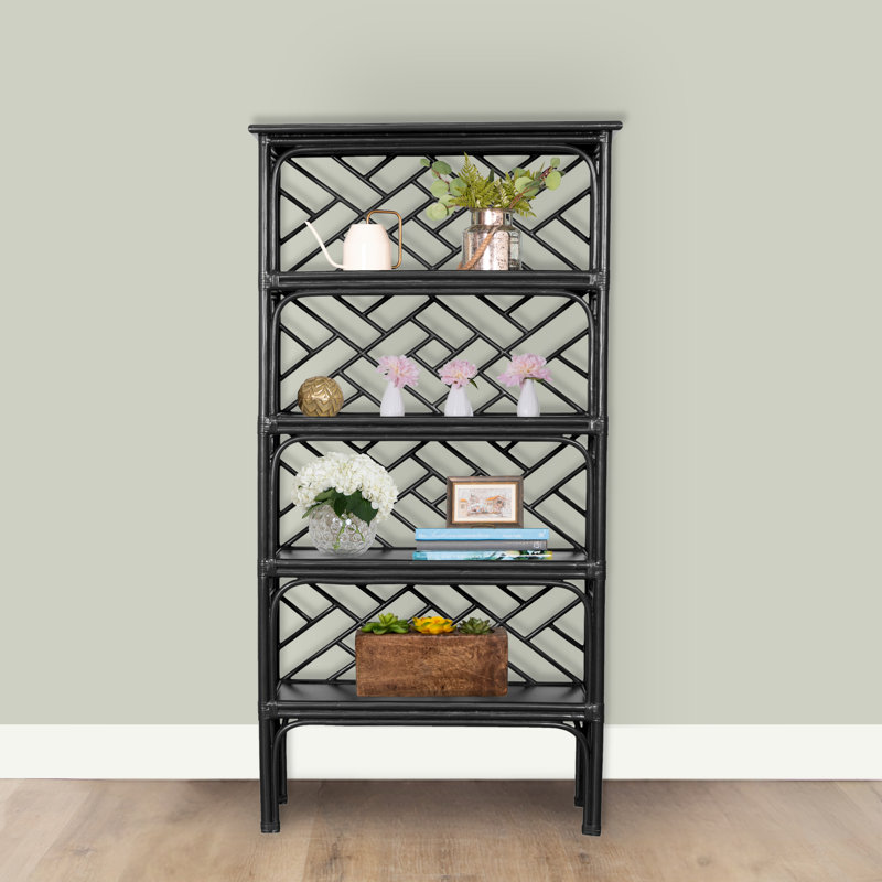 Chippendale Bookcase, Black