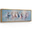 «Elegant Ballet Dancers In Soft Blue», art de chambre à coucher, impression sur toile encadrée, 3 pièces-132209964-132209970