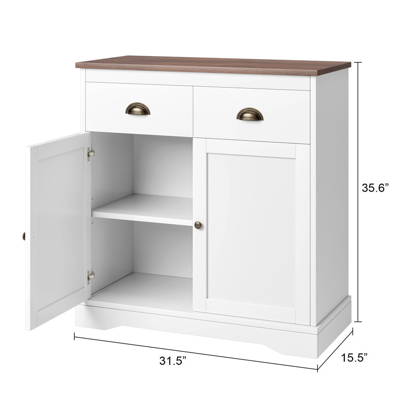 Oleita 35.6'' Kitchen Pantry
