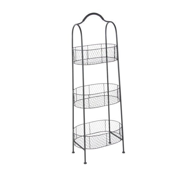 Ophelia & Co. 3 Tier Metal Basket & Reviews | Wayfair