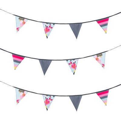 Double Sided 18cm H x 500cm W Microfibres Pennant