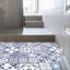 Décalcomanie murale carreaux de bleu lisbonne melange