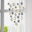 24-inch Polished Nickel Chandelier with Integrated LED and Bubble Glass Shades – Ideal for Dining Room, Kitchen, or Entryway