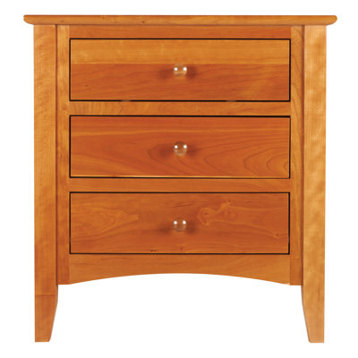 Newport 25'' W Solid Wood Nightstand