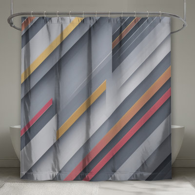 Rideaux de douche Diagonal