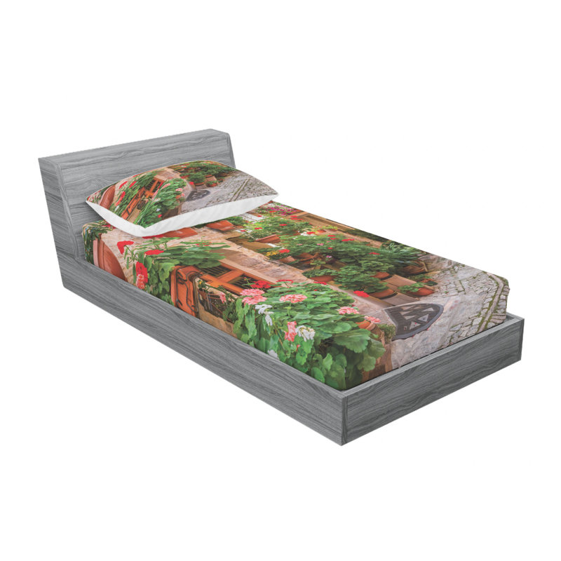 Microfiber Sheet Set, Twin XL Sheet Set with Fitted Sheet