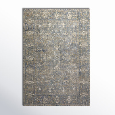 Chris Loves Julia x Loloi Rosemarie Sand Lagoon Rug