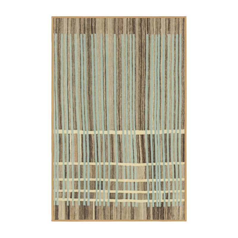 Milanie Abstract Indoor Rug, Rectangle 6' x 9'