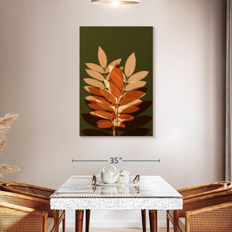 Harnek Fall Leaves II, 45" H x 30" W