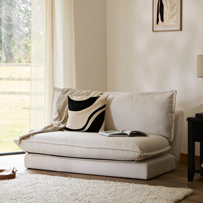 2 Seater Sofa Bed - Boucle
