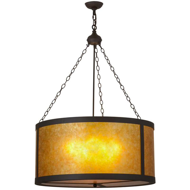 Lustre cylindrique unique / remarquable à 4 lumières Keynsham