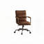 Chaise de travail en cuir véritable Elser-55279528