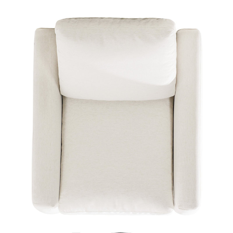 Tillery Recliner, Polyester Blend, Crypton Nomad Snow