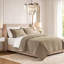 Ensemble de mini-couvre-lit 3 pièces grand velours taupe-134532950-134532951