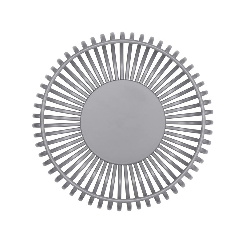 Blomus Stainless Steel Bowl, 8cm H x 20cm W x 20cm D, Grey