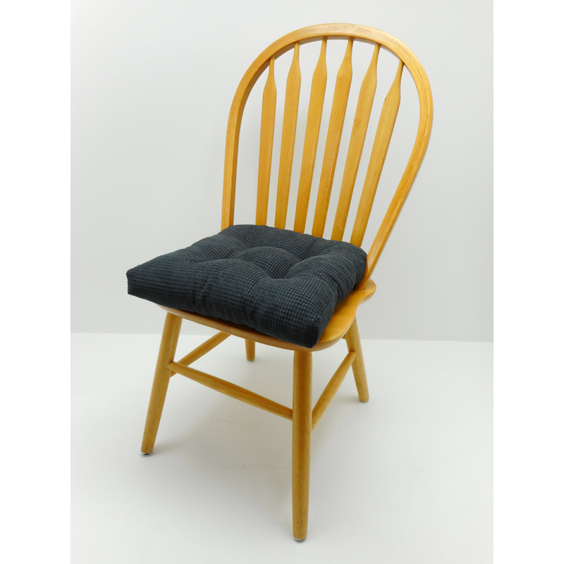 Coussin de chaise 2 paquets, Noir