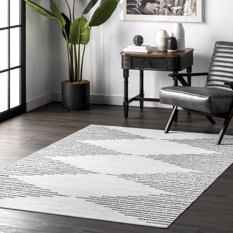 Tapis lavable à la machine Romina SpinClean, Rectangle 4 pi x 6 pi