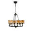 Fenderson 6 - Light Shaded Chandelier