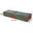 Underbed Gift Wrap Organizer,Gift Wrapping Paper Storage Container,Holds Up To 20 Rolls,41W X 14D X 6H (Green)