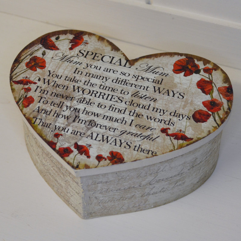 Bessette Handmade Wooden Memory Box