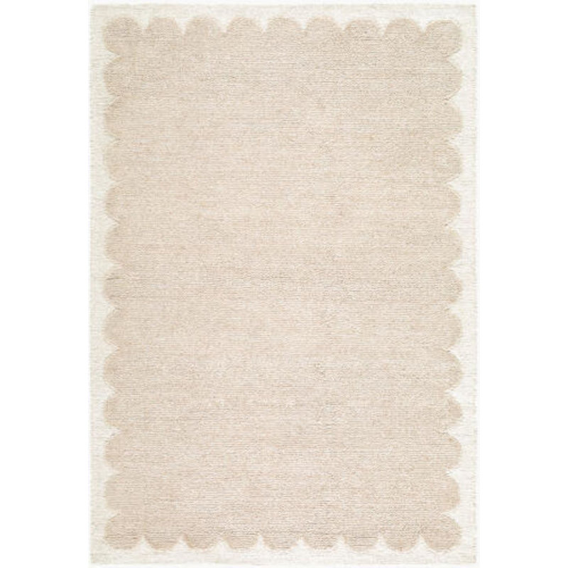 Long Island Handmade Rug, Rectangle 8' x 10', Ivory/Beige