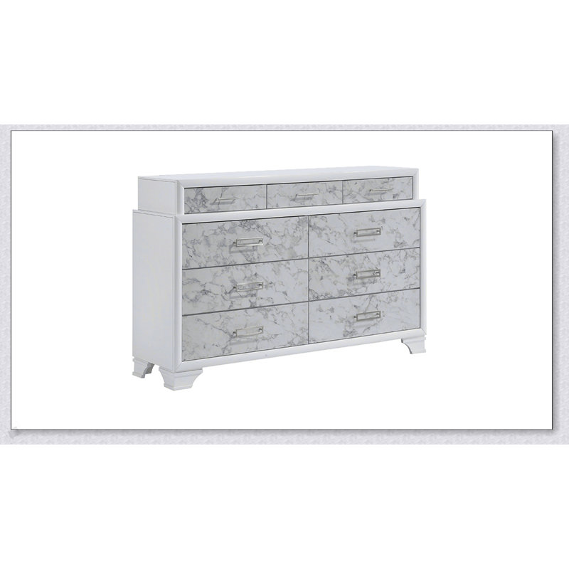 Commode en bois blanc Soul Soul