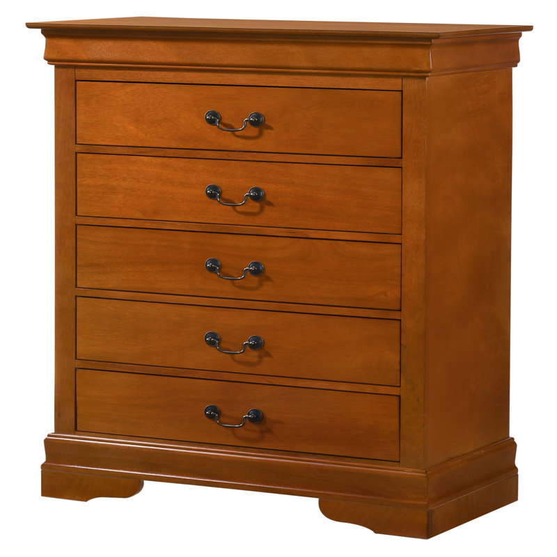 31 " W 5 - Drawer Dresser, Oak