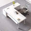72.83"Modern Minimalist White L-Shaped Desk-1841212992