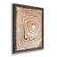 Toile encadrée de qualité supérieure «Wood Grain Suminagashi I» - prête à être accrochée-18507467-18507470