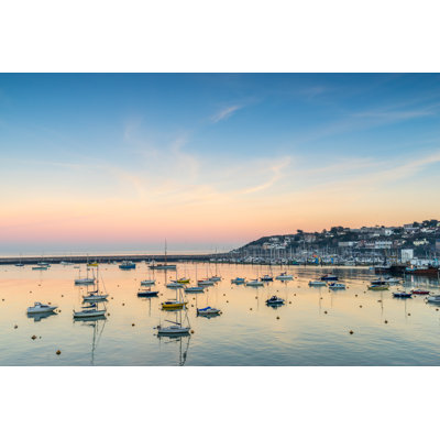 Brixham Marina - Wrapped Canvas Print