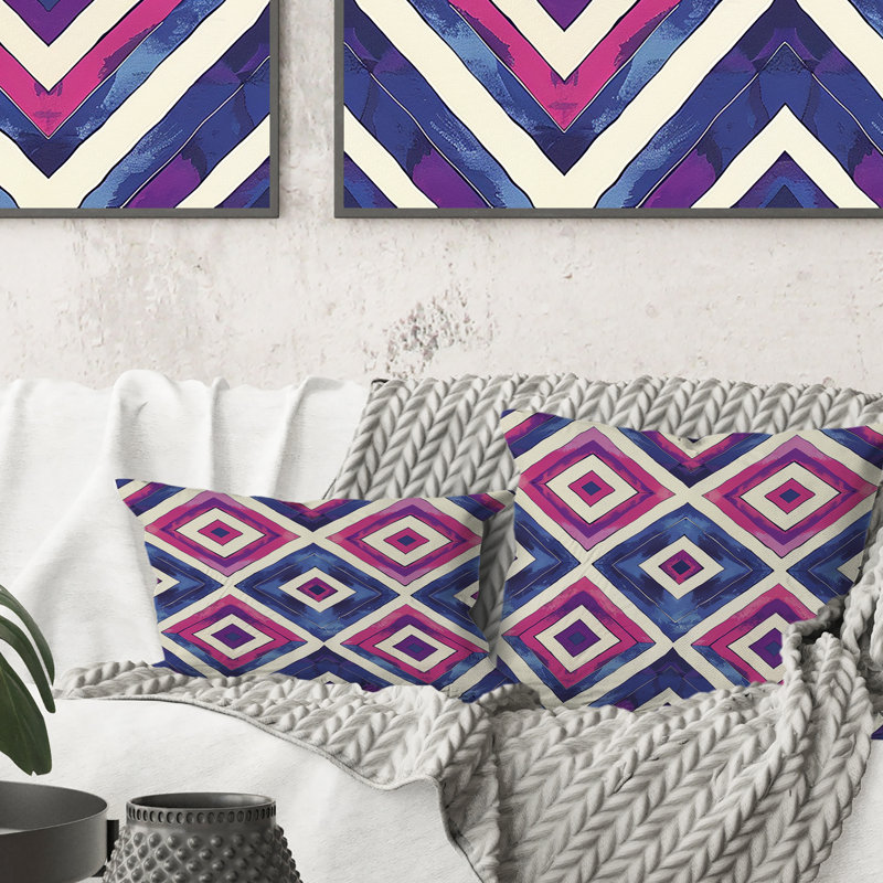 Coussin lombaire Modern Bright Bright Geo II