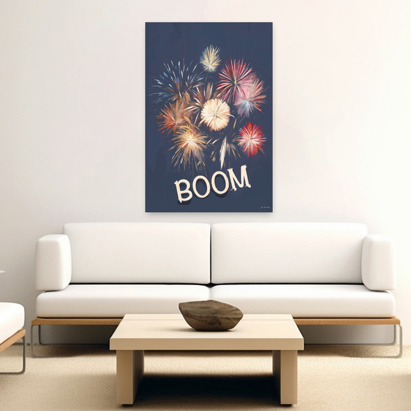 Boom Abstract Art contemporain, H 60 po x l 40 po