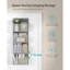 Engineered Wood Wall Organizer with Wall Baskets