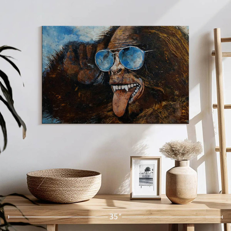 Brampt Cool Bigfoot, 16" H x 24" W