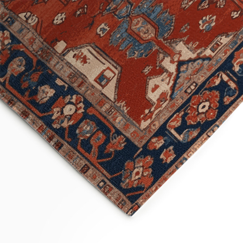 Turkish Brown Indoor and Outdoor Area Rug, Rectangle 3' x 5'
