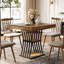 Metal Base Dining Table