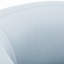Fauteuil demi-tonneau pivotant bleu ciel Isabelle