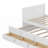 Twin Size Platform Bed With Desk, Storage Shelf, 3 Drawers, Multifunctional Wood Bedframe With Trundle-1399783998
