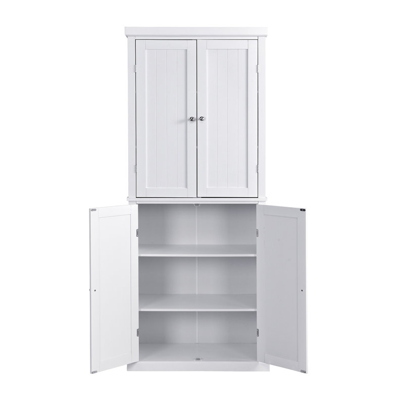 Lapine Kitchen Pantry, White