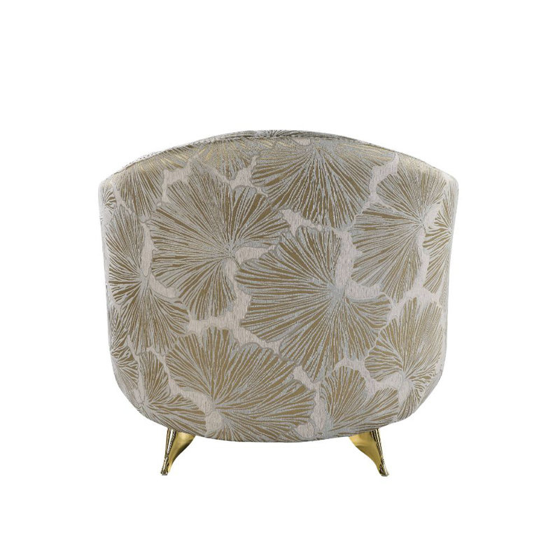 Fauteuil demi-tonneau de 41 po de largeur